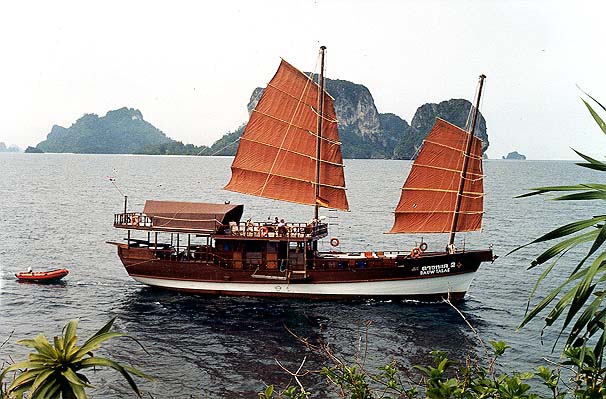 Dauw Talae at the Phi Phi Islands